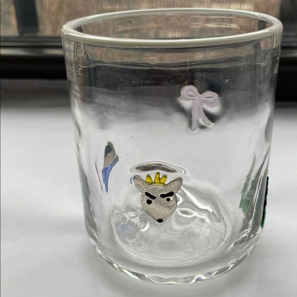 Amazon.com | NymphFable Wine Balloon Hand Painted  ❤️ Glass with Nutcracker Design | NIB